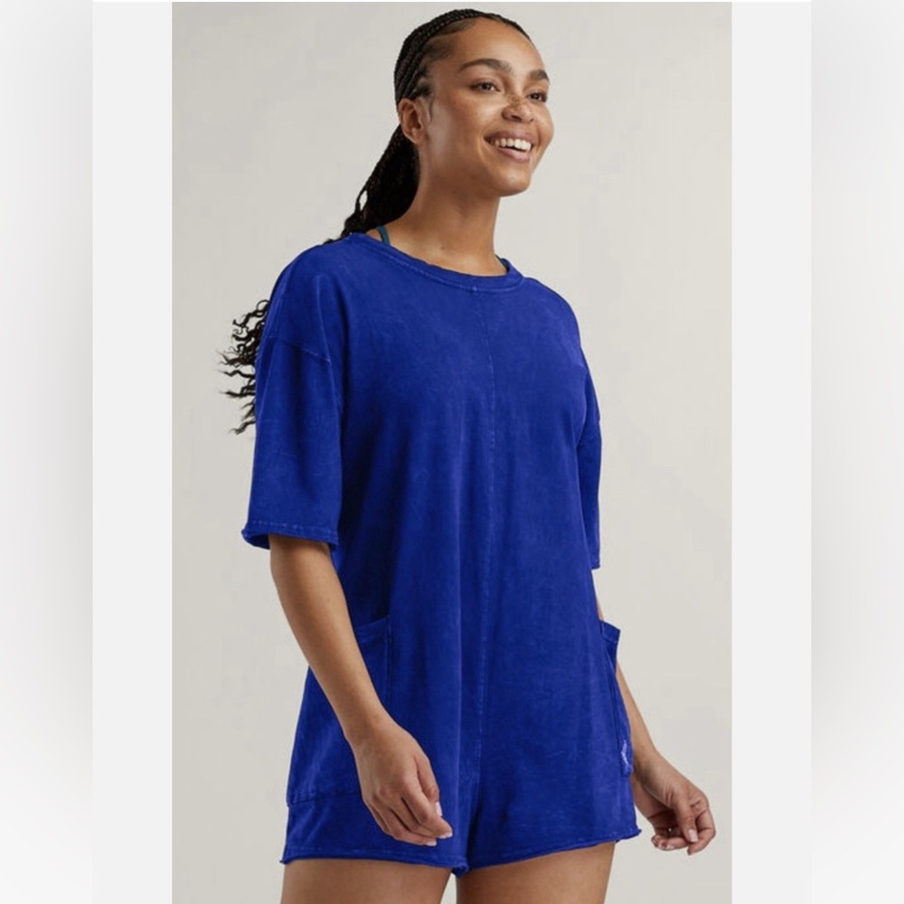 NWT Free People Movement Hot Shot Tee Romper‎ - Picture 3 of 6